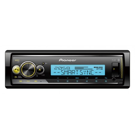 Marine 1-DIN Digital Media Receiver, BT