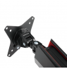 Logilink Gaming Monitor Mount BP0091 17-32 ", Maximum weight (capacity) 8 kg, Black/Red