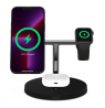 Belkin Pro MagSafe 3in1 Wireless Charging Stand + AC Power Adapter  BOOST CHARGE Black, 15 W