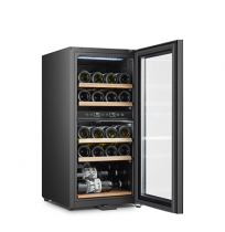 Adler Wine Cooler AD 8080 Energy efficiency class G Free standing Bottles capacity 24 Cooling type Compressor Black