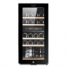 Adler Wine Cooler AD 8080 Energy efficiency class G, Free standing, Bottles capacity 24, Cooling type Compressor, Black