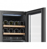 Adler Wine Cooler AD 8080 Energy efficiency class G, Free standing, Bottles capacity 24, Cooling type Compressor, Black