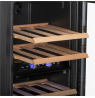 Adler Wine Cooler AD 8080 Energy efficiency class G, Free standing, Bottles capacity 24, Cooling type Compressor, Black