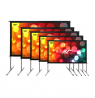 Elite Screens | Yard Master 2 Mobile Outdoor screen WV-Dual | OMS100H2-DUAL | Diagonal 100 " | 16:9 | Viewable screen width (W)
