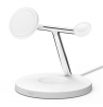 Belkin Pro MagSafe 3in1 Wireless Charging Stand + AC Power Adapter  BOOST CHARGE White, 15 W