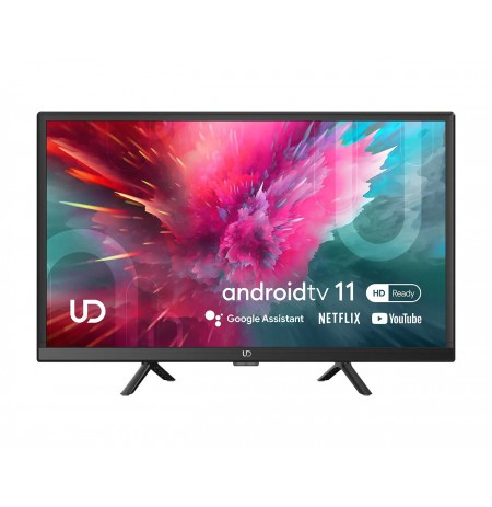 Televizorius 24" UD 24W5210 HD, D-LED, Android 11, DVB-T2 HEVC