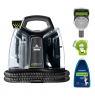 Bissell SpotClean Pet Plus Cleaner 37241 Corded operating, Handheld, Black/Titanium, Warranty 24 month(s)