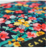 Casyx for MacBook SLVS-000023 Fits up to size 13 ”/14 ", Sleeve, Canvas Flowers Dark, Waterproof
