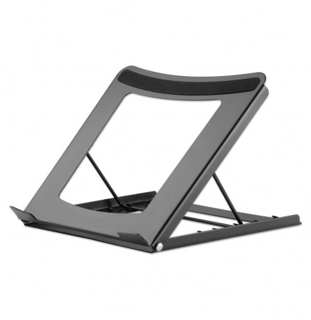 Manhattan Laptop and Tablet Stand, Adjustable (5 positions), Suitable for all tablets and laptops up to 15.6", Portable and