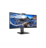 Philips Curved UltraWide 346P1CRH 34  ", VA, WQHD, 3440 x 1440, 21:9, 4 ms, 500 cd/m², Black