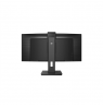 Philips Curved UltraWide 346P1CRH 34  ", VA, WQHD, 3440 x 1440, 21:9, 4 ms, 500 cd/m², Black