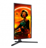 AOC Monitor 25G3ZM/BK 24.5 ", VA, FHD, 1920 x 1080, 16:9, 1 ms, 300 cd/m², Black/Red, 240 Hz, HDMI ports quantity 2