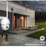 Tellur Smart WiFi Outdoor Camera 3MP, UltraHD, Autotracking, PTZ white
