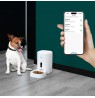 Tellur Smart WiFi Pet Feeder, UltraHD Camera, 4L white