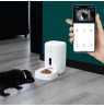 Tellur Smart WiFi Pet Feeder, UltraHD Camera, 4L white