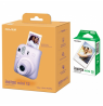Fujifilm | Instax Mini 12 Camera + Instax Mini Glossy (10pl) | Lilac Purple | 800