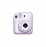 Fujifilm Instax Mini 12 Camera + Instax Mini Glossy (10pl) Lilac Purple