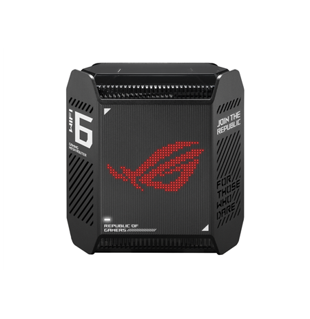 Asus Wifi 6 802.11ax Tri-band Gigabit Gaming Mesh Router GT6 ROG Rapture (1-Pack) 802.11ax