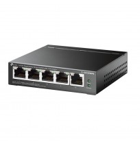 TP-LINK | 5-Port Gigabit Easy Smart Switch with 4-Port PoE+ | TL-SG105MPE | Managed L2 | Desktop