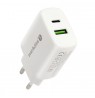 everActive SC-370Q wall charger with USB QC3.0 socket and USB-C PD PPS 25W