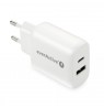everActive SC-370Q wall charger with USB QC3.0 socket and USB-C PD PPS 25W
