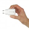 everActive SC-370Q wall charger with USB QC3.0 socket and USB-C PD PPS 25W