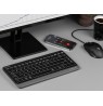 Keyboard A4TECH FSTYLER FBK11 2.4GHz+BT Black and grey A4TKLA47124