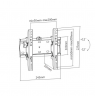 Gembird WM-42T-02 TV mount 106.7 cm (42") Black