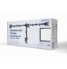 Gembird MA-D3-01 Adjustable desk 3-display mounting arm (rotate, tilt, swivel), 17”-27”, up to 7 kg