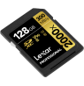LEXAR PRO 2000X SDHC/SDXC UHS-II U3(V90) R300/W260 (W/O CARDREADER) 128GB