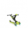 Globber Scooter Go Up Deluxe Lights Scooter, Green