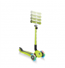 Globber Scooter Go Up Deluxe Lights Scooter, Green
