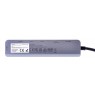 UNITEK HUB USB-C 7IN1, HDMI 4K, PD 100W, 5GBPS,ALU