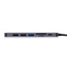 UNITEK HUB USB-C 7IN1, HDMI 4K, PD 100W, 5GBPS,ALU