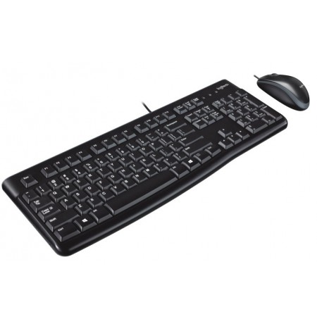Bevielė Klaviatūra ir pelė Logitech MK120, US 920-002562