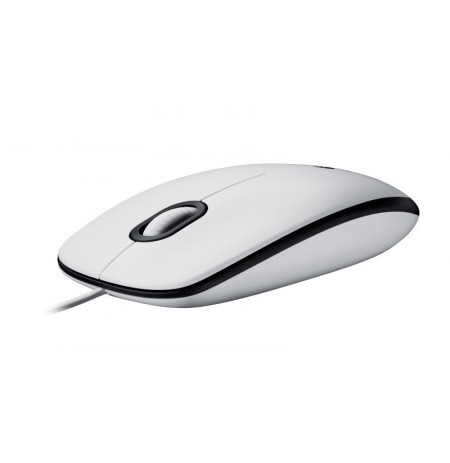 Pelė laidinė Logitech M100 (910-006764), Balta