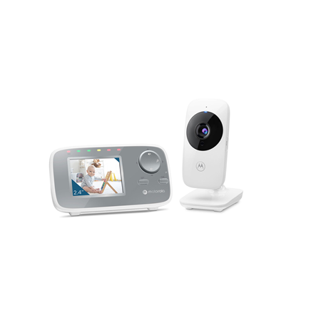 Motorola Video Baby Monitor VM482 2.4" White/Grey