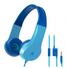 Motorola | Kids Wired Headphones | Moto JR200 | Over-Ear | Built-in microphone | 3.5 mm plug | Blue