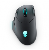 Dell | Gaming Mouse | AW620M | Wired/Wireless | USB-A | Dark Side of the Moon