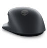 Dell Gaming Mouse AW620M Wired/Wireless, Dark Side of the Moon, Alienware Wireless Gaming Mouse