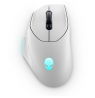 Dell | Gaming Mouse | AW620M | Wired/Wireless | Alienware Wireless Gaming Mouse | Lunar Light