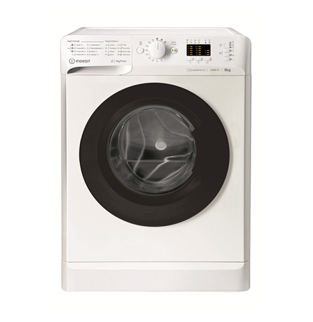 INDESIT Washing machine MTWSA 61294 WK EE Energy efficiency class C