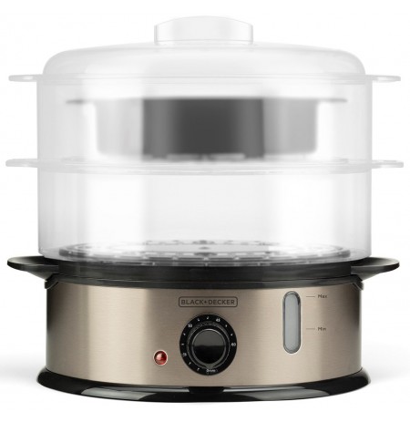 Steam cooker Black and Decker BXST800E (800W)