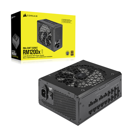 Corsair Fully Modular ATX Power Supply (EU) RM1200x SHIFT  1200 W, 80 PLUS GOLD