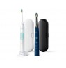 Philips 4500 series ProtectiveClean 5100 HX6851/34 2-pack sonic electric toothbrushes with accessories