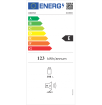 Gorenje R619EES5 fridge Freestanding 398 L E Grey, Metallic