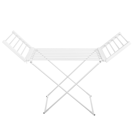 Adler Foldable electric clothes drying rack  AD 7821 220 W, Silver/White, IP22