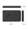 ORICO ENCLOSURE HDD/SSD 2,5" USB-C 3.1 6GBPS,BLACK