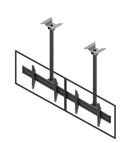 EDBAK Menu Board Ceiling Mount for Two Screens Ceiling mount