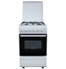 Ravanson KWGE-K50N cooker Freestanding cooker Gas White A